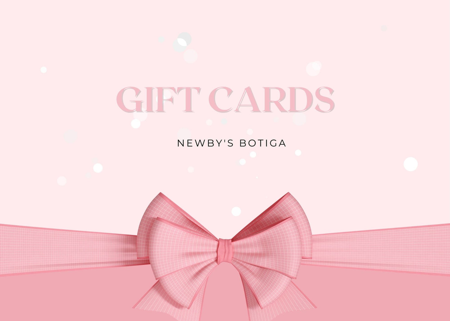 Newby's Botiga Gift Card